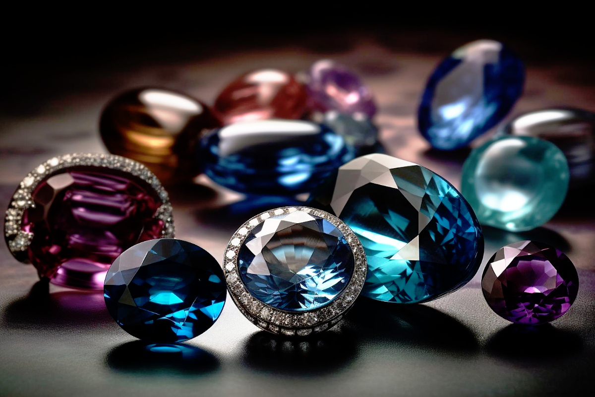 We buy precious stones